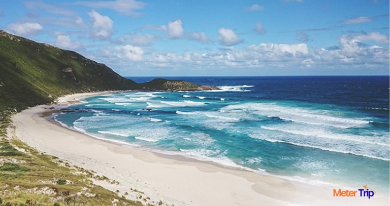 Whitehaven Beach, Australia - metertrip