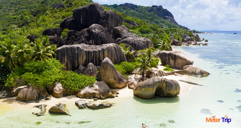 Anse Source d'Argent, Seychelles - metertrip
