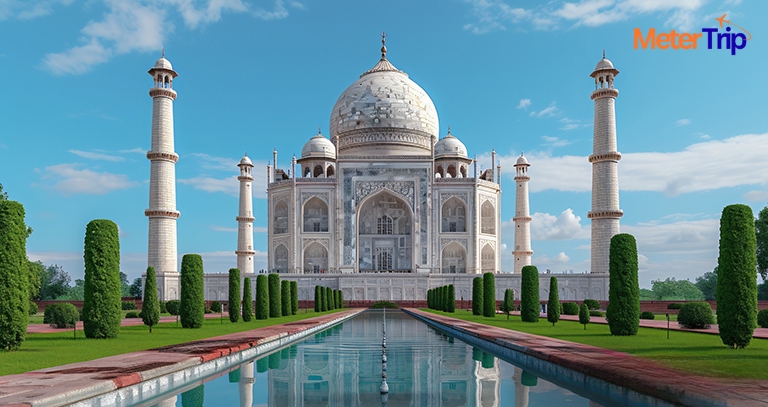 Beauty Of The Taj Mahal - metertrip