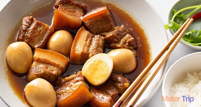 Vietnamese Pork Belly and Egg - metertrip