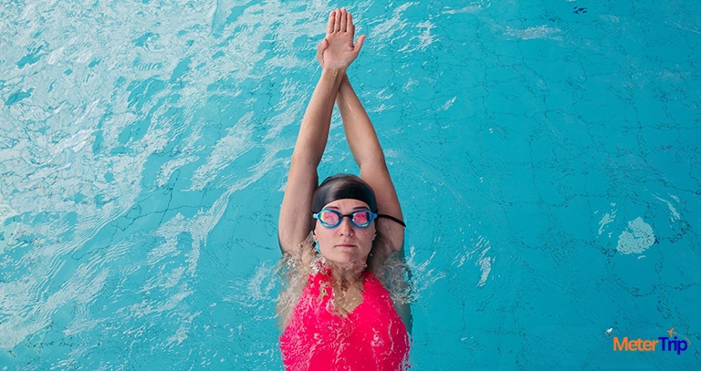 Swimming - metertrip