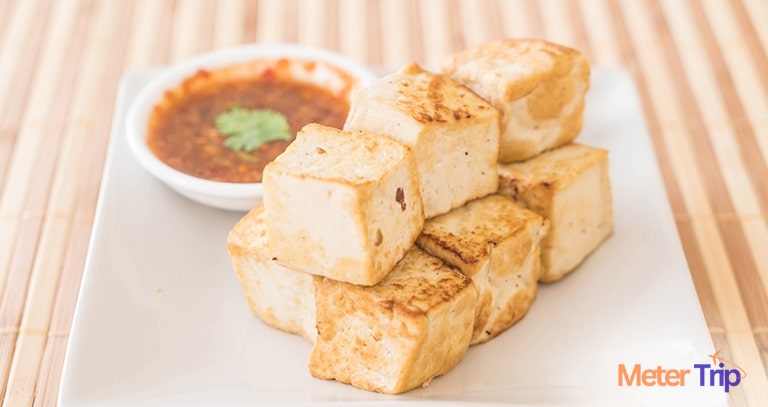 Vietnamese Fried Tofu - metertrip
